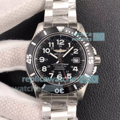 TF Factory Replica Breitling Superocean Watch ETA2824 Stainless Steel Case